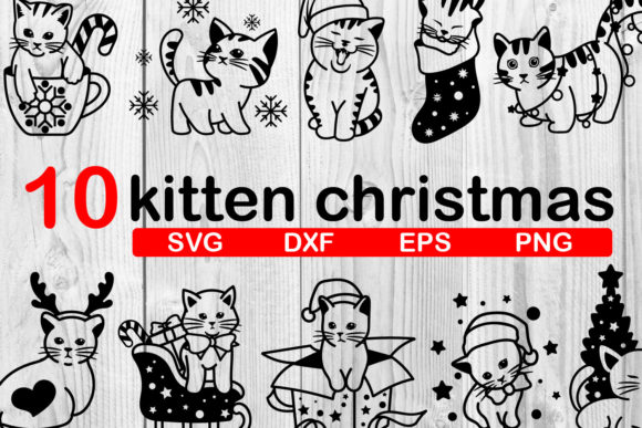10 Kitten Christmas