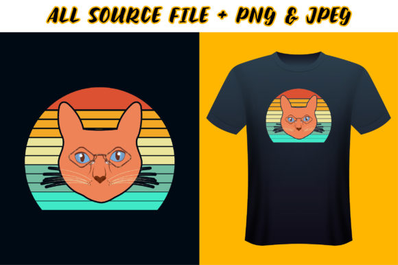 Cat T-shirt Design - Cat Lady