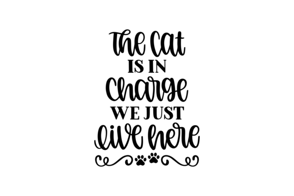 The Cat is in Charge We Just Live Here